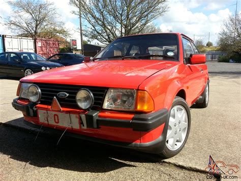 escort mk3|1983 Ford Escort